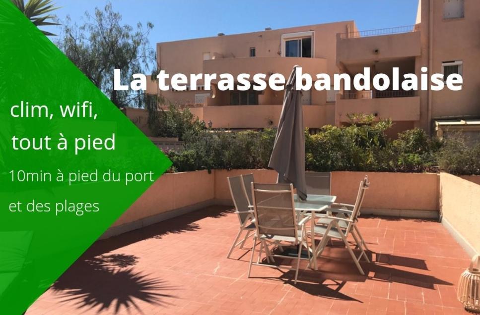 La terrasse bandolaise tout à pied, wifi, clim, parking Bandol Exterior foto